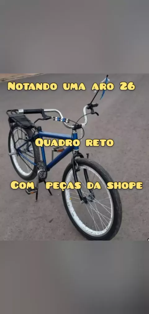 Bicicleta Para Dar Grau Aro 26 Quadro Com Suspensao