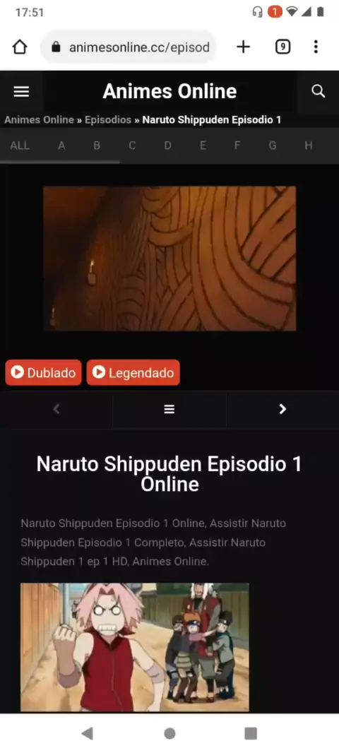 Naruto shippuden online legendado