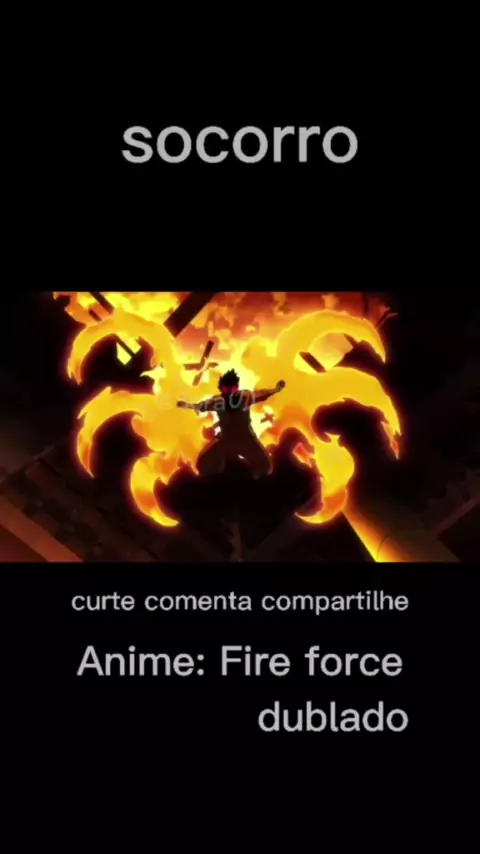 anime fire force dublado