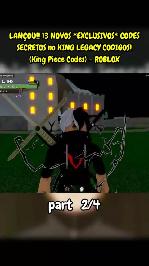 NEW* ALL WORKING UPDATE 4 CODES FOR KING LEGACY! ROBLOX KING