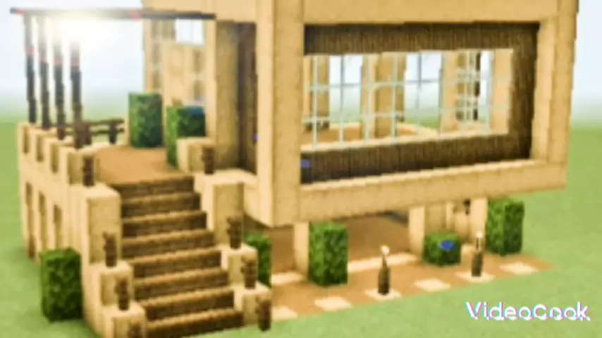 Minecraft - Casa Moderna de Madeira
