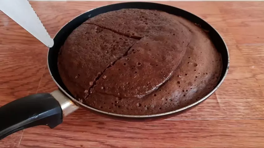 Como fazer bolo de chocolate na frigideira