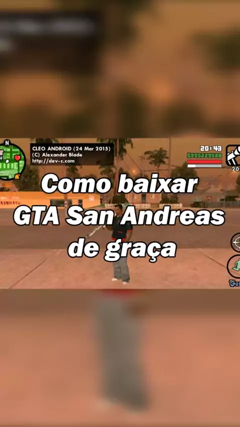 Como BAIXAR o GTA San Andreas Original de Graça no PC - Corre que é por  tempo LIMITADO 