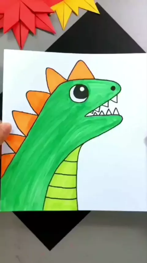Como desenhar um dinossauro #desenho #dinossauro #dinossauros