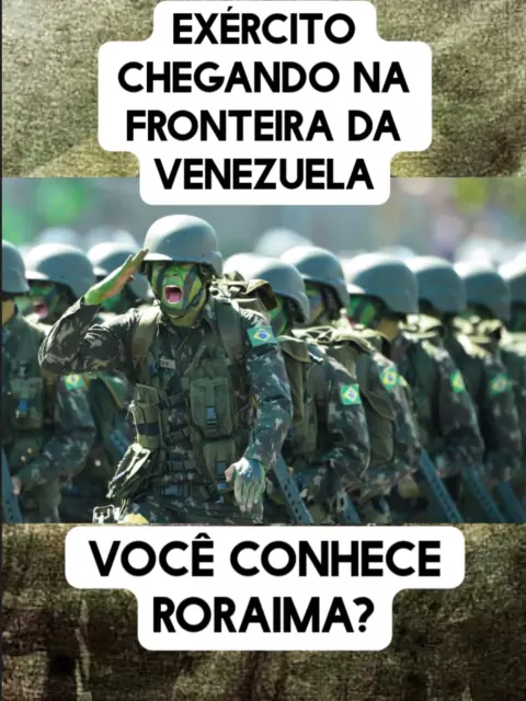 Exército dobrará efetivo na fronteira com Venezuela e Guiana, diz