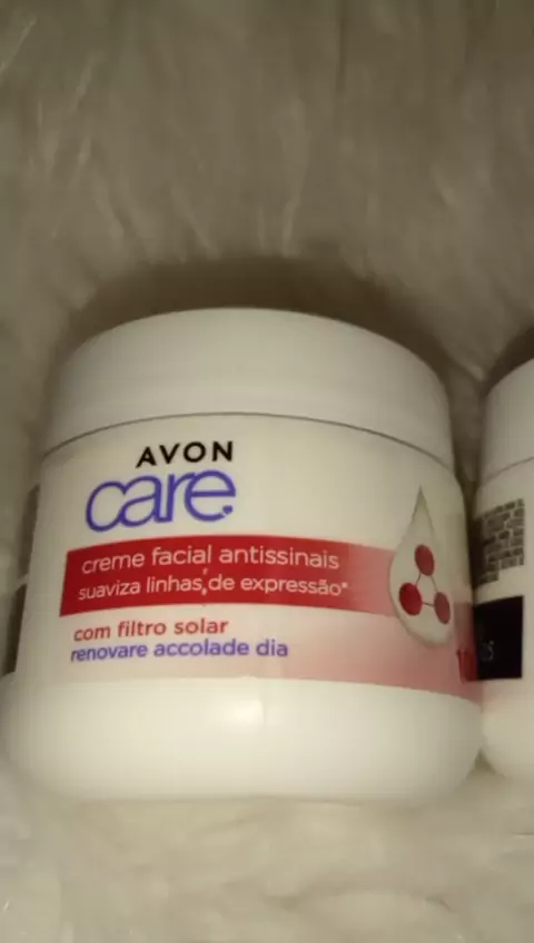 creme facial avon care antissinais dia com filtro solar