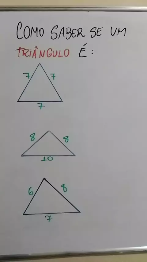 Elementos básicos do triângulo! #Matemática #triângulo #enem