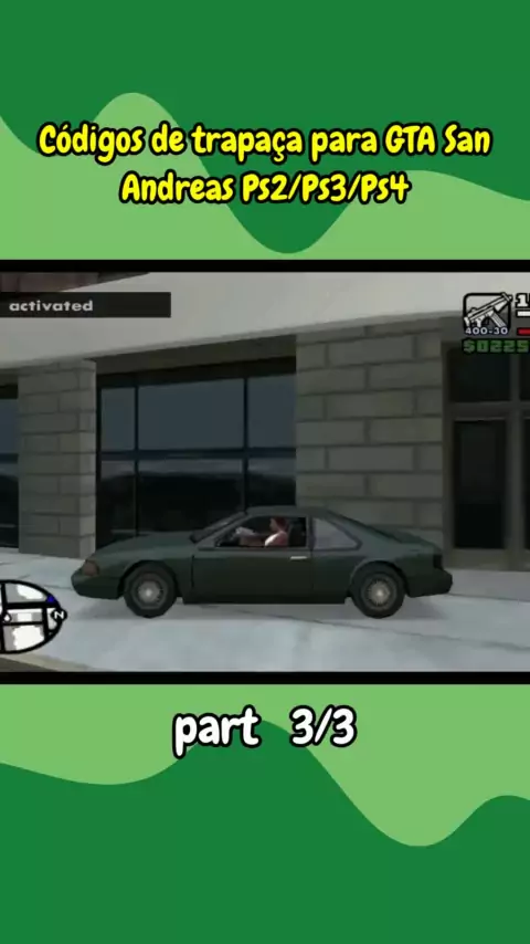 codigos gta san andreas ps2 tirar policia para sempre