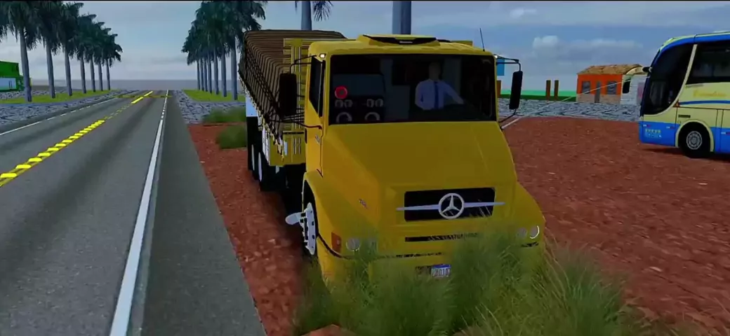 Long Highway Bus Driving  Proton Bus Simulator Urbano Android Gameplay 