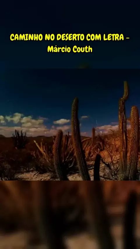 Letra - Caminho No Deserto