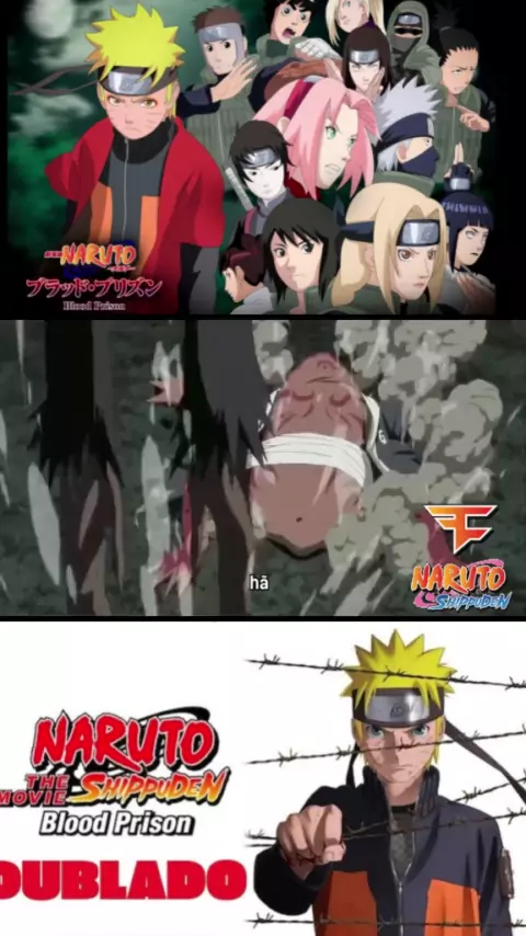 Naruto Shippuden Prisão de Sangue - Dublado (HD) 