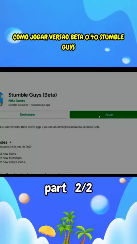 Novidades da versão 0.40 do Stumble Guys
