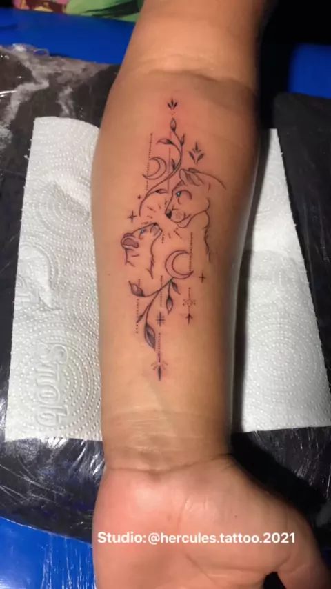 Onça na Mão - Tattoo