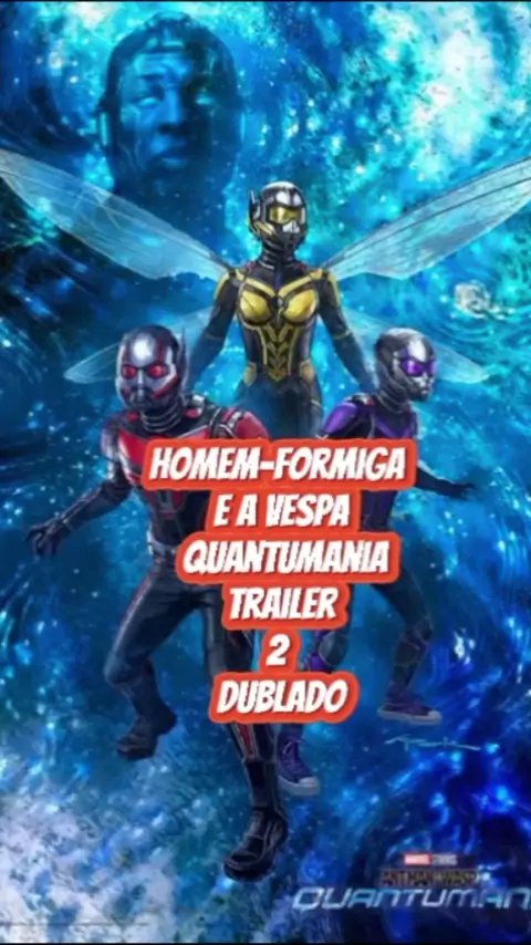 Homem-Formiga e a Vespa: Quantumania  Trailer Oficial 2 Legendado 