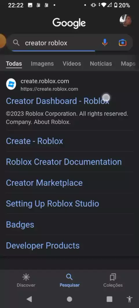 Conta ROBLOX 2023 ( voce escolhe o Nick - Roblox - Outros jogos Roblox -  GGMAX