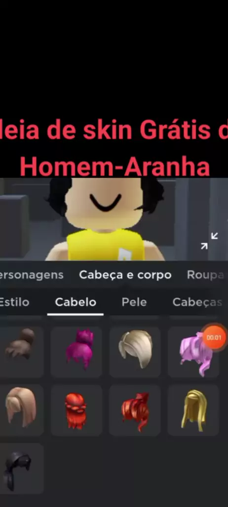 como ter a MÁSCARA do HOMEM ARANHA no ROBLOX! 😱 