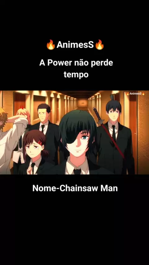 A POWER É MUITO DOIDA:🌚chainsaw man(dublado)🇧🇷 #chainsawman #fypシ