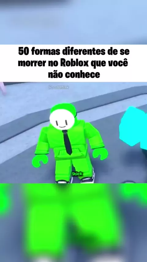 Roblox: VARIAS FORMAS DE MORRER NO ROBLOX 