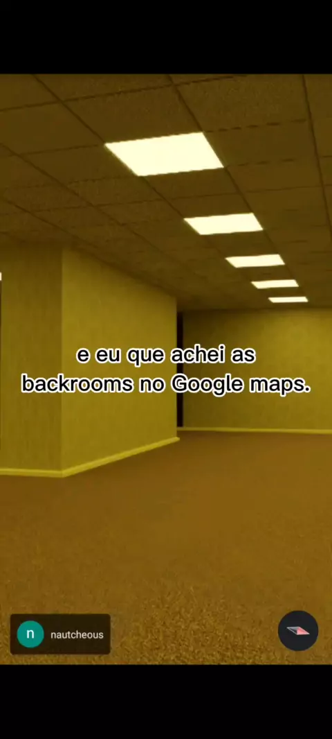 REVELADO! 😱 BACKROOMS no Google Maps - #Shorts 