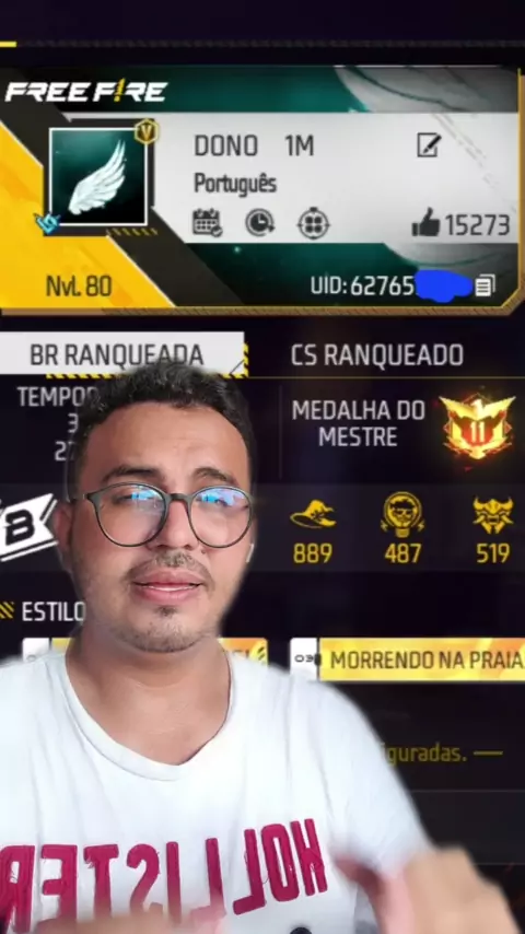 Ganhei minha primeira ranqueada;-;, Free Fire