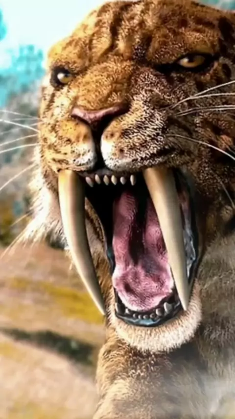 tigre dente de sabre filmado alaska gopro｜TikTok Search