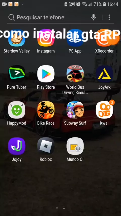 GTA RP mobile: aprenda a instalar Samp no seu Android