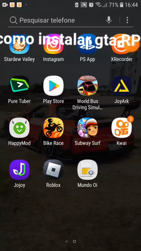 COMO BAIXAR E JOGAR GTA RP NO MOBILE 