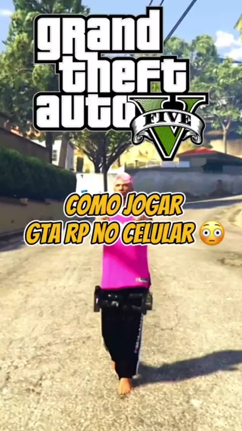 COMO JOGAR GTA RP NO CELULAR DE GRAÇA!!! 