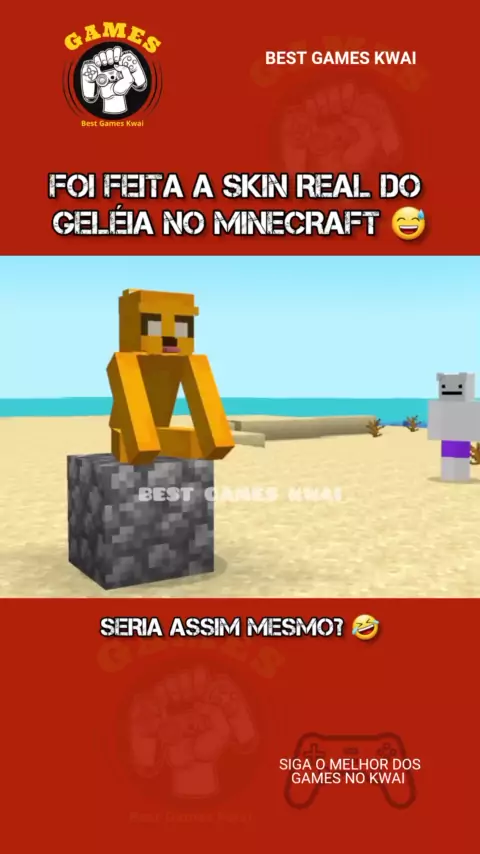 GELEIA O REAL  Minecraft Skin