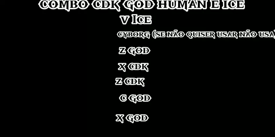 Blox fruits Combo Dark + CDK + GodHuman. em 2023