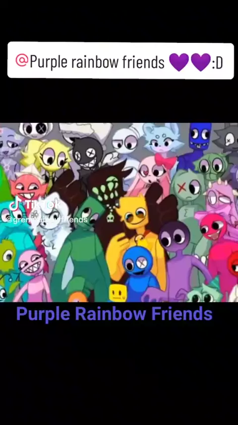 PURPLE - Rainbow Friends Animated Rap Song (Roblox) 