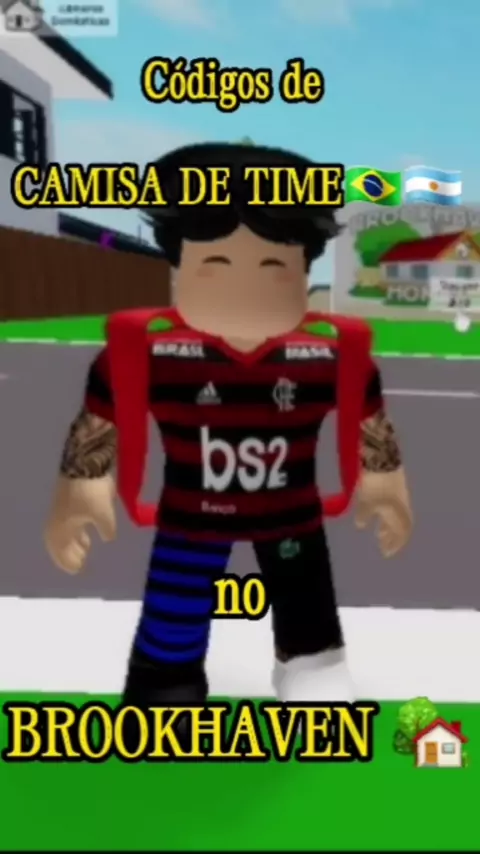 código de roupa no roblox brookhaven flamengo