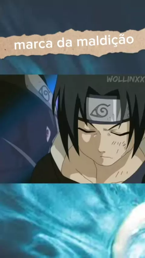 A marca da maldição  Naruto e sasuke desenho, Personagens de