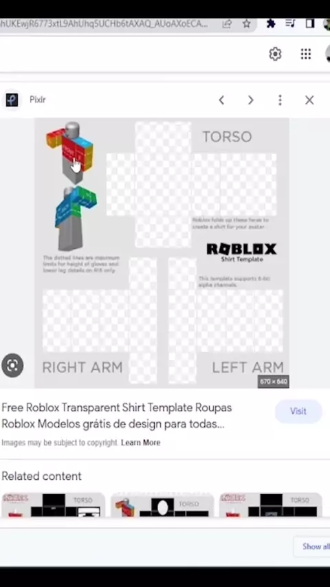 ROBLOX - COMO CONSEGUIR O TEMPLATE DE QUALQUER ROUPA NO ROBLOX 2020!! 