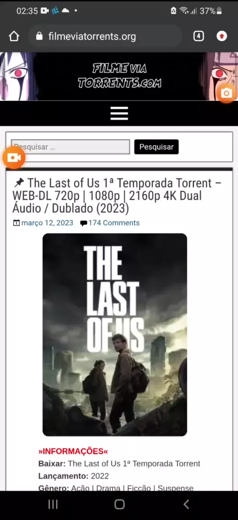 Torrent the last of us dublado