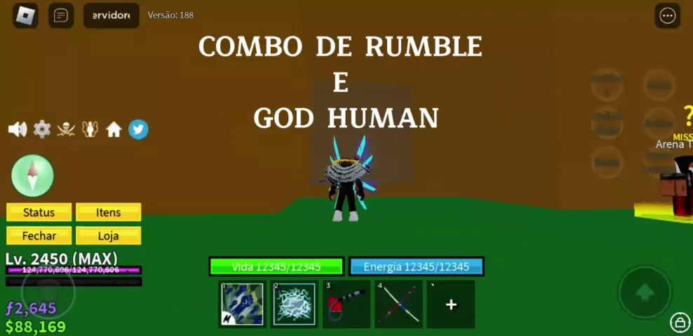 combo de rumble blox fruit fer999