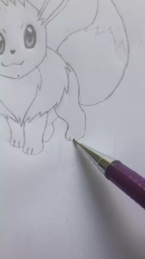 desenho para colorir pokemon eevee