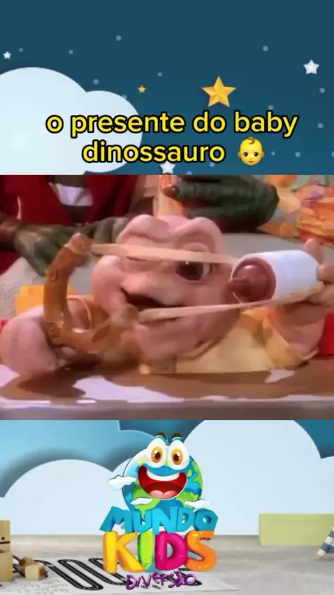 Baby nascendo (Família Dinossauros) 