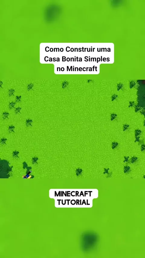 casa no minecraft tutorial