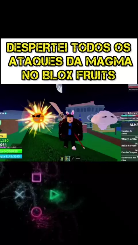 Os 5 Ataques Da Fruta Blizzard No Blox Fruits #bloxfruits #roblox #one