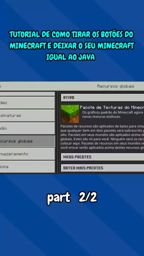 Como Jogar Minecraft JAVA EDITION no CELULAR Tutorial Completo 