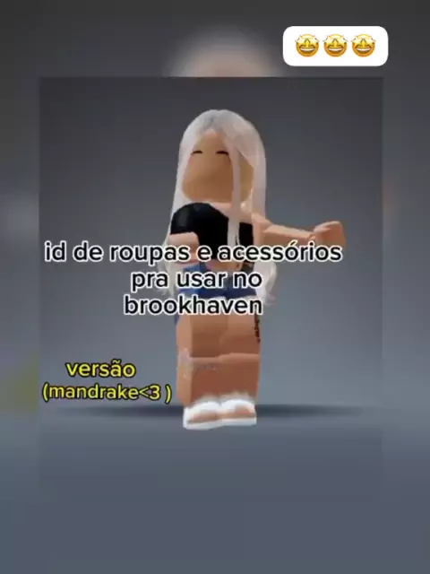 Roupas & Acessórios Roblox