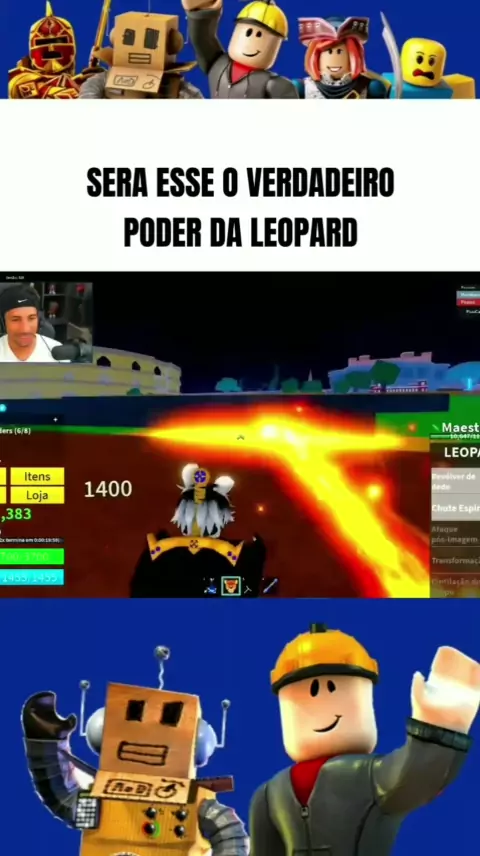 ESSE É O VERDADEIRO PODER DA FRUTA LEOPARD no BLOX FRUITS!! 