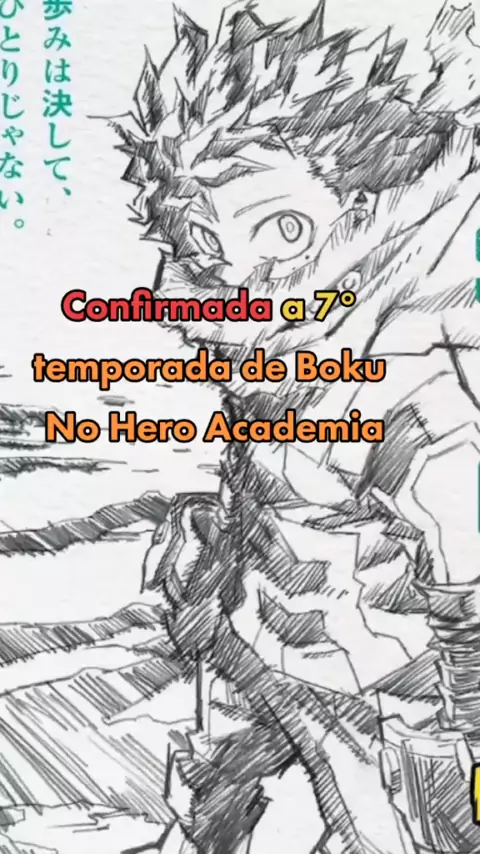 BOKU NO HERO ACADEMIA 5 TEMPORADA CONFIRMADA! 