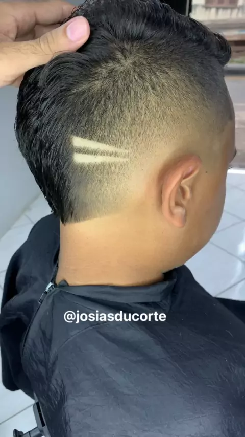 Listra no cabelo best sale degrade