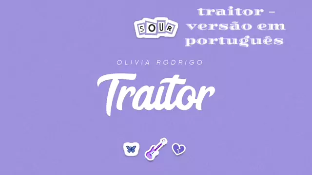 olivia rodrigo - traitor (tradução/legendado) 