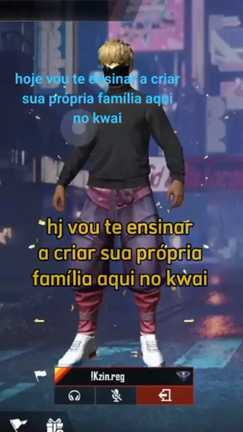 Como Criar uma Família no Kwai