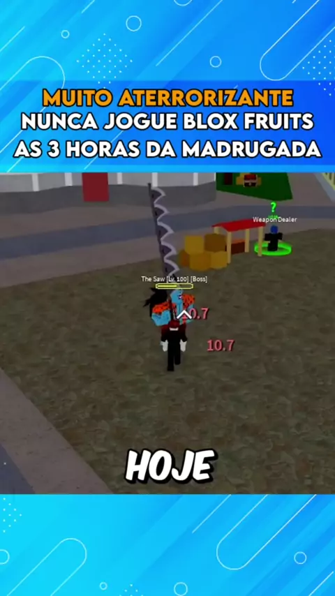 JOGUEI BLOX FRUITS E FUI DO NIVEL 1 AO (???) EM 1 DIA