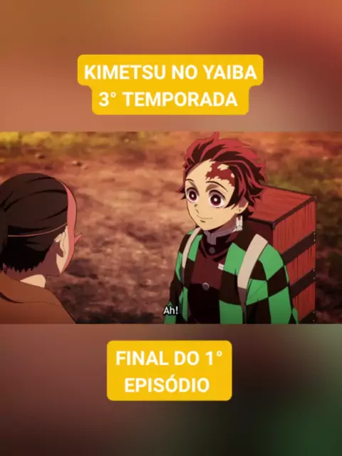 ONDE ASSITIR?! Kimetsu no yaiba 3 temporada ep 11 português pt