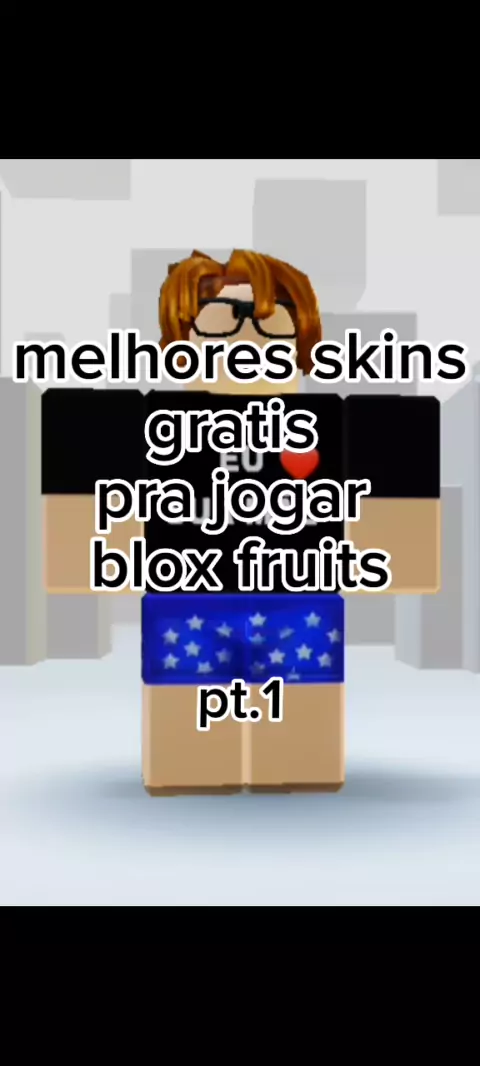 melhor skin para você jogar blox fruits